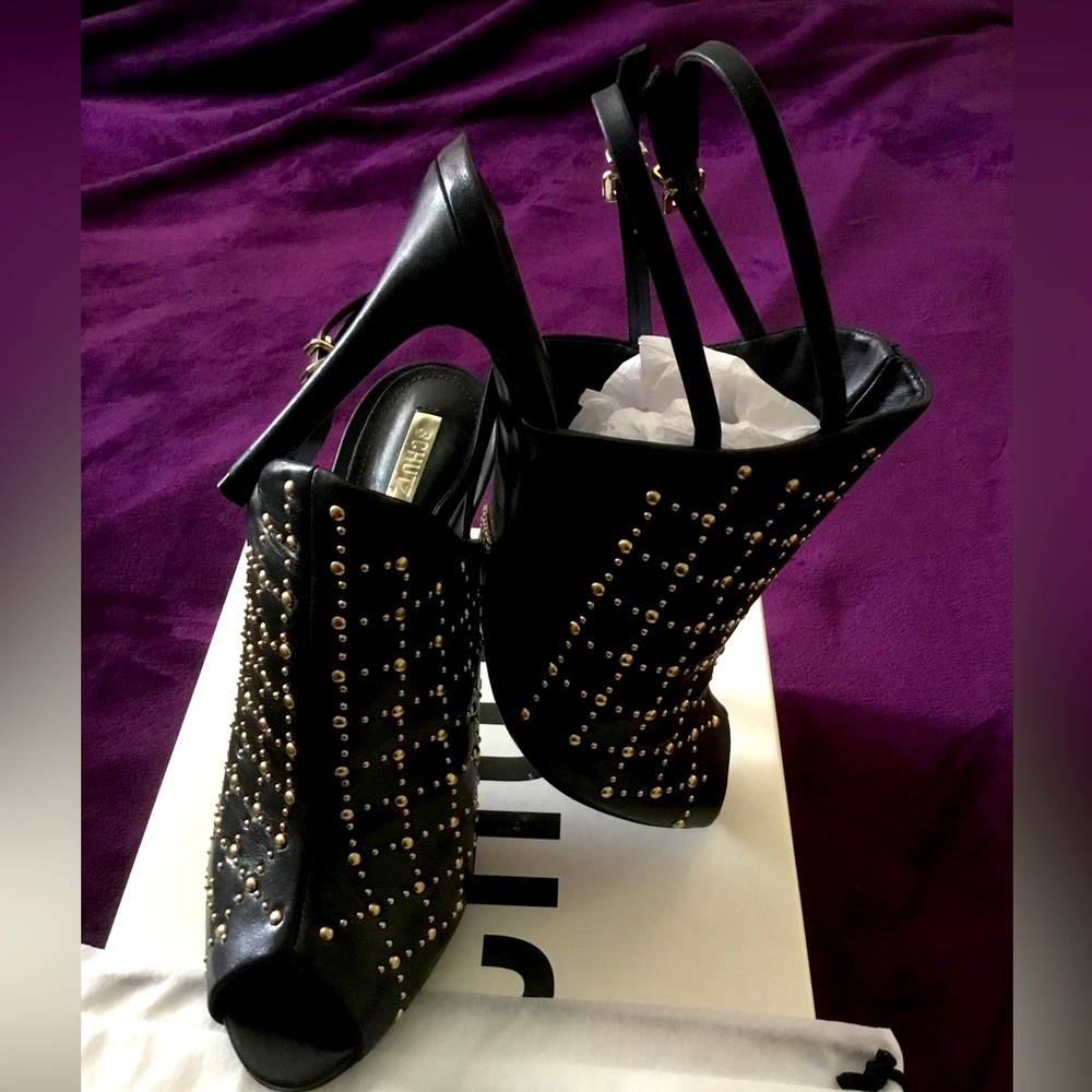 Schutz Abelarda Slingback Booties